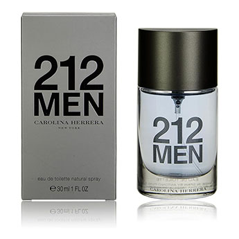 Perfume masculino 212 Men NYC com aroma urbano, fresco e versátil
