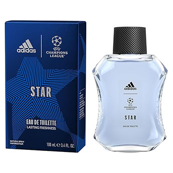 Perfume masculino Adidas Star com aroma esportivo e fresco