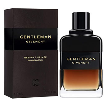 Perfume masculino Gentleman Reserve Privée da Givenchy com notas de whisky