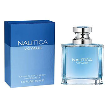 Perfume masculino Nautica Voyage miniatura com aroma fresco e aquático