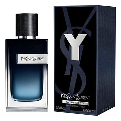 Frasco Y Eau de Parfum da Yves Saint Laurent com design clean e moderno.
