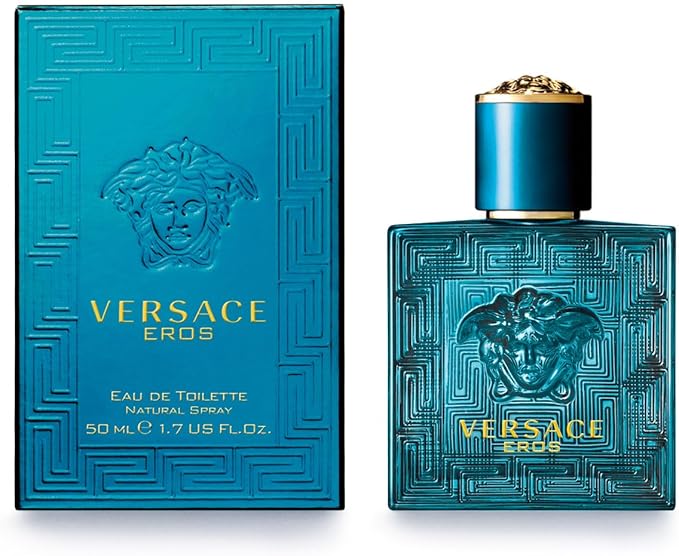 Perfume masculino Versace Eros com toque sedutor e intenso